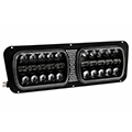 LED фары МТЗ 80, 82 в сборе с плитой