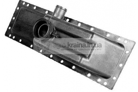 Бак радиатора МТЗ верхний (пластик, сталь, медь, латунь) 70-1301055