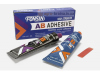 Клей двухкомпонентный универсальный 80гр. (Китай, «FONSIN»)