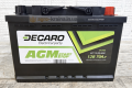 Купить Аккумулятор 70Ah 12v, EN760 R+правий (278х175х190) (Словения, «DECARO»)