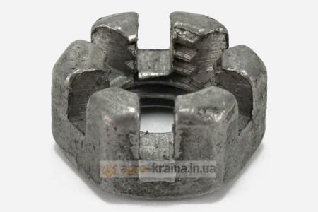 Гайка болта сережки навіски ЮМЗ, МТЗ М12х1.75 (кована)