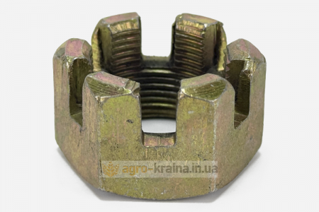 Гайка осі поздовжніх тяг ЮМЗ, МТЗ М27х1.5 (Китай)