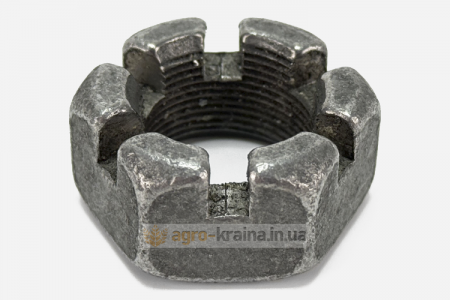 Гайка осі поздовжніх тяг ЮМЗ, МТЗ М27х1.5 (кована) (Україна)