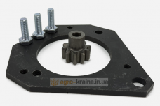 Плита з шестернею під стартер МТЗ замість "пускача" (комплект переобладнання)