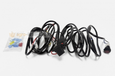 Проводка-підключення LED фар/балок, перемикач на кнопці (L=3,00мм) АМ4207