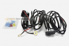 Проводка-подключения LED фар/балок, переключатель на пульте (L=3,00мм) АМ4206