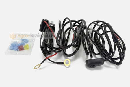 Проводка-подключения LED фар/балок, переключатель на пульте (L=3,00мм) АМ4206