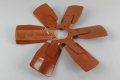 Вентилятор МТЗ крыльчатка (4/6 лопастей, пластик металл) 245-1308040 