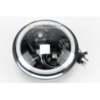 Фара-LED в корпус ФГ-304/305 МТЗ, ЮМЗ (ближний-дальний + поворот + ДХО, 40W, "кольцо") АМ3106