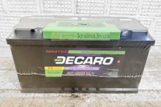 Аккумулятор 100Ah 12v, EN840 R+правий (353х175х190) (Словения, «DECARO»)