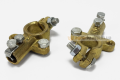 Клеммы аккумулятора усиленные латунь (комплект 2шт. плюс + минус) (Украина) Украина
