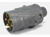 Вилка прицепа ПС300 (12В, контакты латунь) (Винница, «АЕА») ПС300А3-3723150