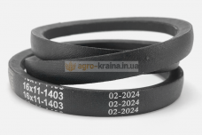 Ремень вентилятора-генератора ЮМЗ (16х11х1403) (Китай, «POWERCLASSIC»)