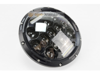 Рестайлинговая фара-LED в решетку ЮМЗ (ближний-дальний + ДХО, 65W, ⌀ 178мм/7 дюймов)