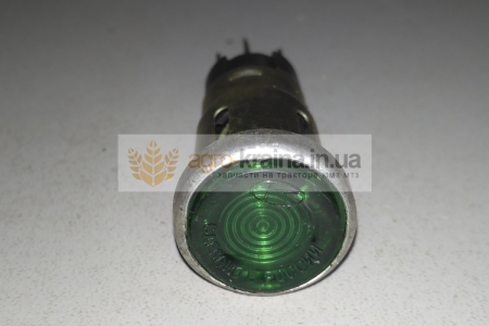 Лампа сигнальная щитка приборов ЮМЗ (зеленая) ПД20-Е1
