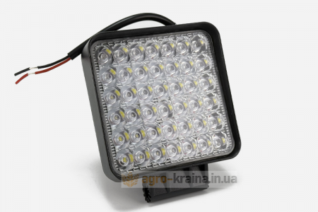 Фара-LED квадратная (комбинированный луч) (42 диода, 126Вт, 12/24В, 114х114х32) АМ4480