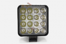 Фара-LED mini (16 диодов, 48Вт, 12/24В) АМ3453