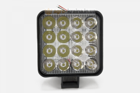 Фара-LED mini (16 диодов, 48Вт, 12/24В) АМ3453