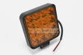 Фара-LED mini, оранжевый свет, пластиковый корпус (16 диодов, 48Вт, 12В) АМ4762 цена