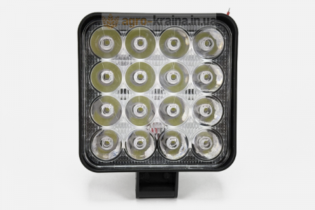 Фара-LED mini, пластиковый корпус (16 диодов, 48Вт, 12/24В) АМ4293