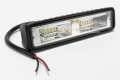 Фара-LED прямоугольная (широкий луч) (20 диодов, 20Вт, 12/24В, 158х43х50) АМ4223 