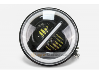 Фара-LED в корпус ФГ-307 МТЗ, Т-150, ЮМЗ (ближний-дальний+поворот+ДХО, 65Вт, 7 дюймов) АМ4801