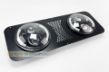 LED-фары МТЗ-80,82 в сборе с плитой (ближний-дальний + поворот + ДХО, ⌀ 14,6 см.) 