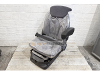 Сиденье пневматическое, текстиль, 1 подлокотник(с баллоном и компрессором) (Канада, «Cametet» Grand-9В)